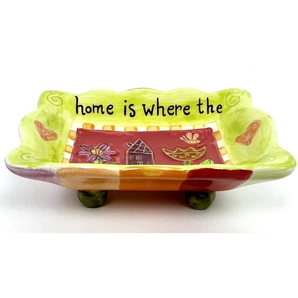 Olika Natural Life Home is Where the Heart can Bloom! Decorative Flower Bowl - Picture 2 of 4